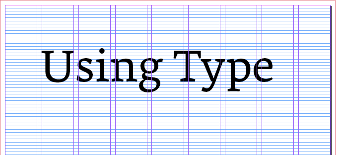 Using Type, set in Premiéra